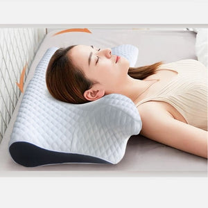 Cervical Ergonomic Memory Foam Pillow - neck support pillow - neck pillow –  Knee Pillow